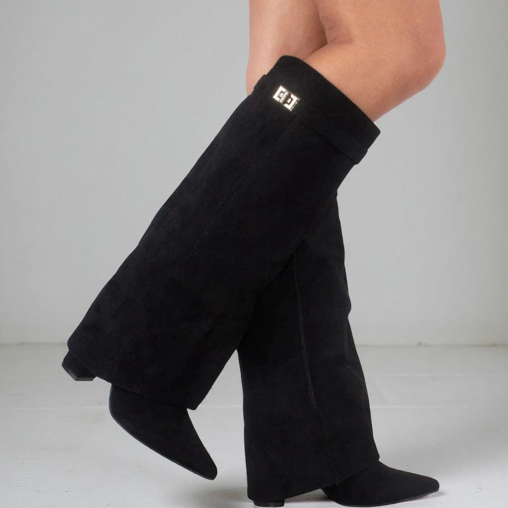 Botas altas de moda para mujer hasta la rodilla | Punta puntiaguda