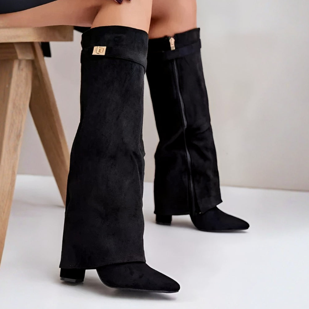 Botas altas de moda para mujer hasta la rodilla | Punta puntiaguda