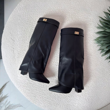 Botas altas de moda para mujer hasta la rodilla | Punta puntiaguda