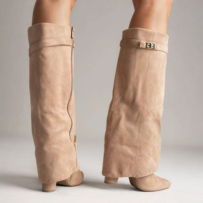 Botas altas de moda para mujer hasta la rodilla | Punta puntiaguda
