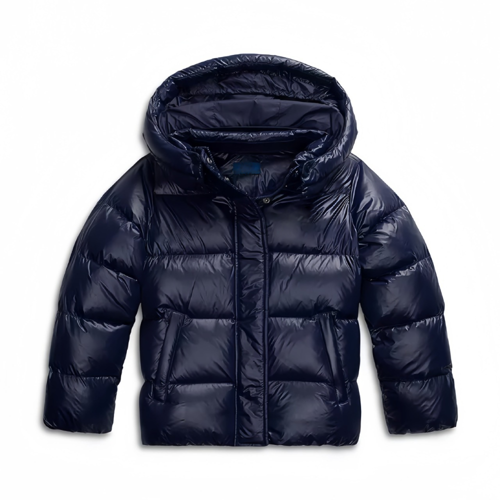 Women's Quilted Jacket Lightweight Hooded with Pockets Black 0