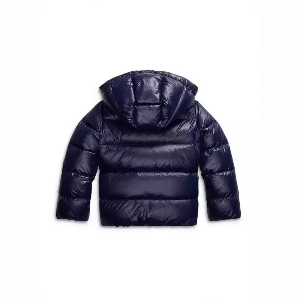 Women's Quilted Jacket Lightweight Hooded with Pockets Black 3