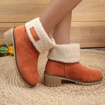 Women's Winter Boots | Chunky Heel Boots - Image 8