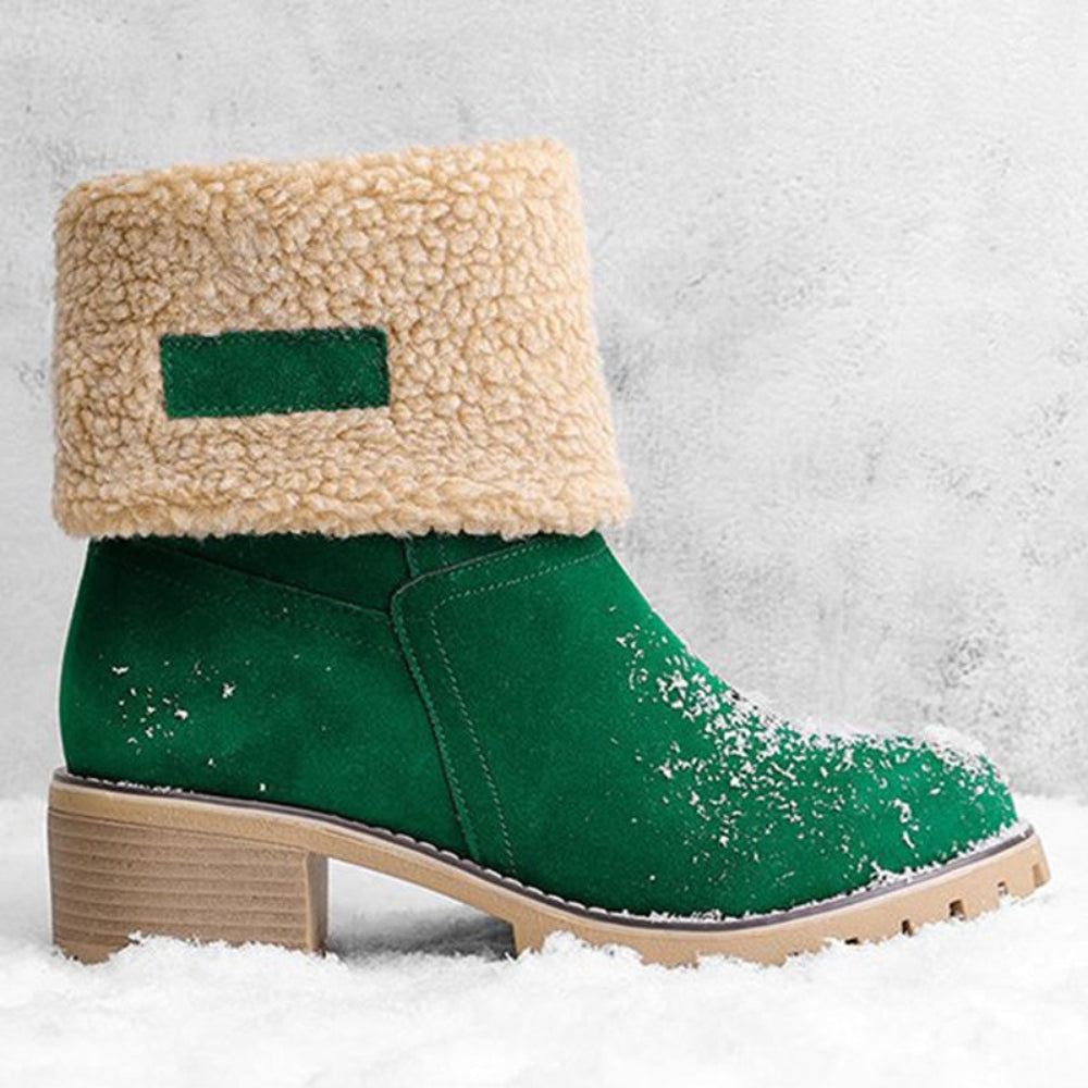 Women's Winter Boots | Chunky Heel Boots - Image 15