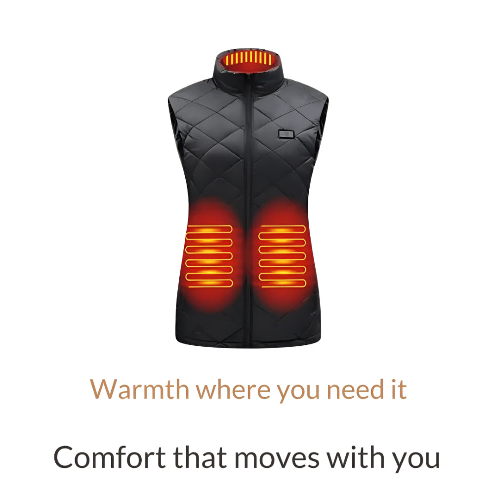 Women's Heated Vest Electric Heating Outdoor Winter
