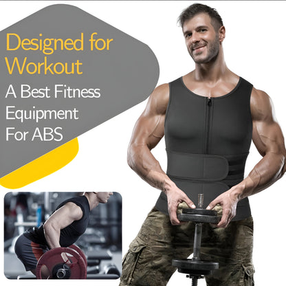 Workout Vest Neoprene Adjustable Fitness Body Training Garment