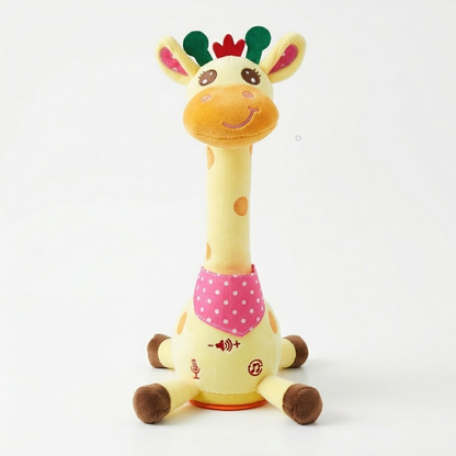 Giocattolo Morbido Giraffa Cantante Interattiva Compagna Musicale per Bambini