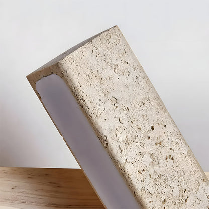 Travertin-Wandleuchte | Modernes minimalistisches Design
