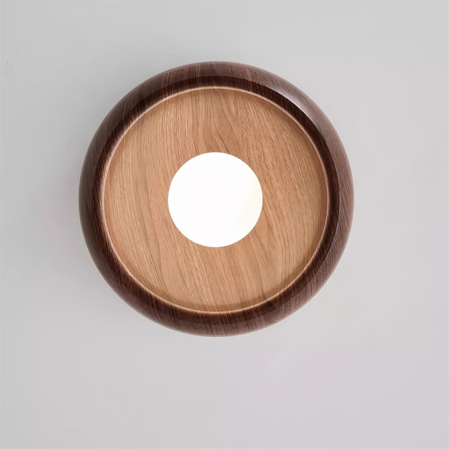 Lampada da soffitto Albanora | Lampada LED in legno moderna minimalista