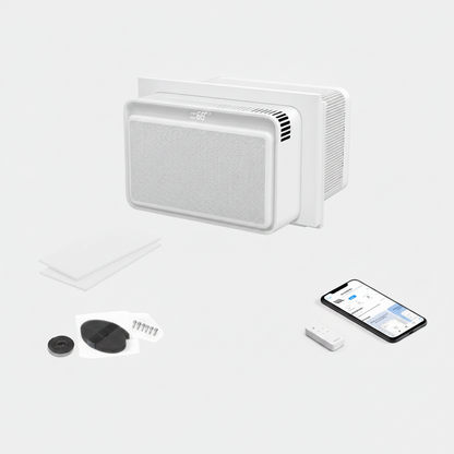Window AC Unit Efficient Cooling Small Rooms