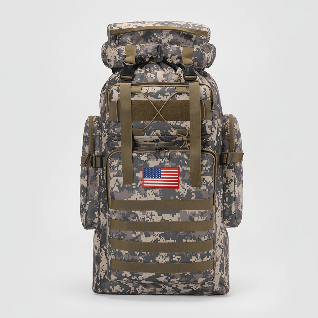 Rucksack Herren Grosses Volumen Outdoor Trekking Backpack