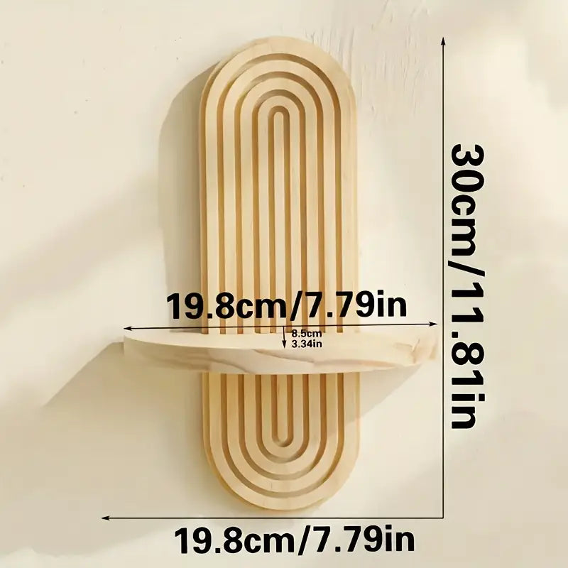 NaturaRack | Wall Shelves | Wooden (2-Pack)