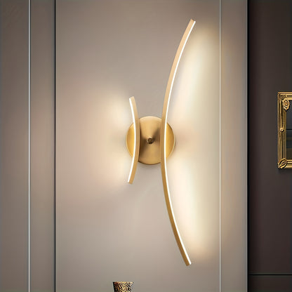 Lampada da parete LED moderna | Applique lineare per bagno, soggiorno e zona pranzo
