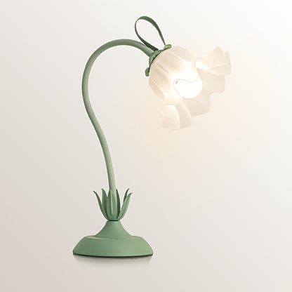 Lámpara de mesa floral | Alimentada por USB