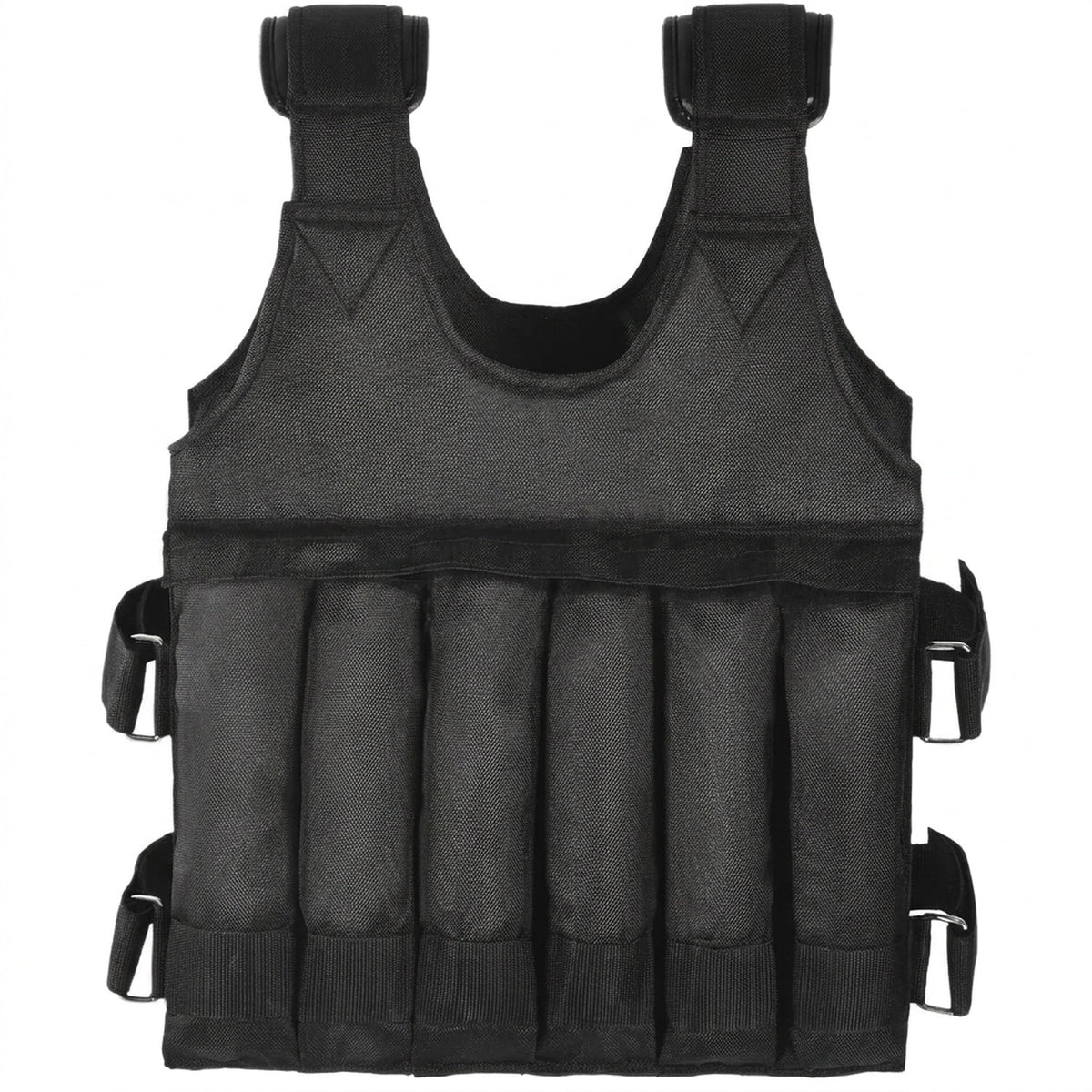Adjustable Weight Vest Workout Mesh Reflective Pockets - Image 1