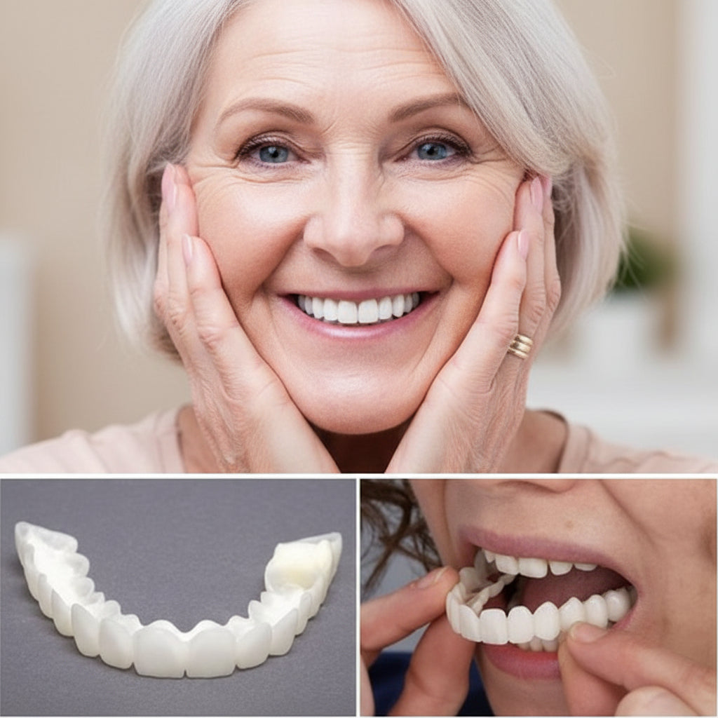 Affordable Smile Veneers Removable Teeth Veneers Natural Looking - Image 1
