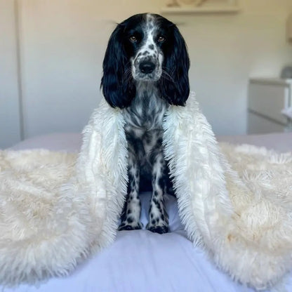 Anxiety Relieving Fluffy Soft Pet Blanket Cozy Design - Image 4