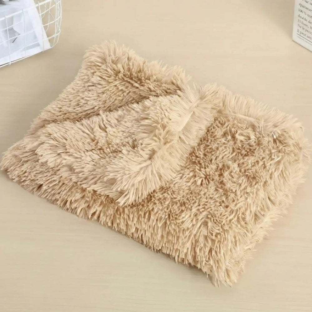 Anxiety Relieving Fluffy Soft Pet Blanket Cozy Design - Image 5