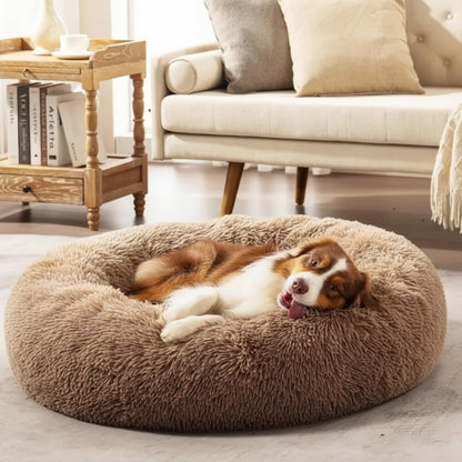 Anxiety Relieving Plush Dog Bed Calming Comfort - Image 5