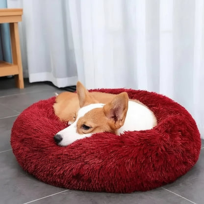 Anxiety Relieving Plush Dog Bed Calming Comfort - Image 6