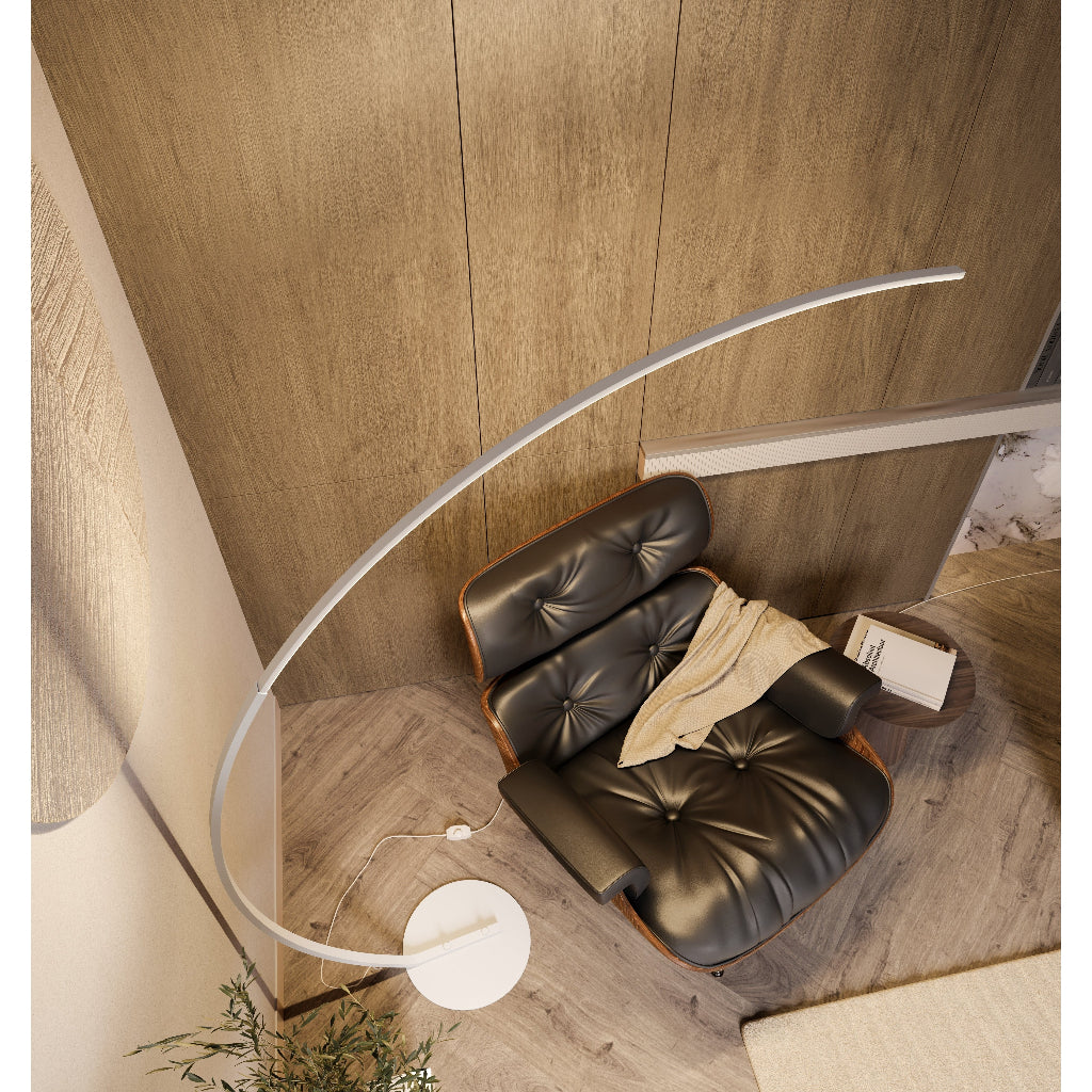 Arc Floor Lamp Modern LED Adjustable Reading Light - Image 15