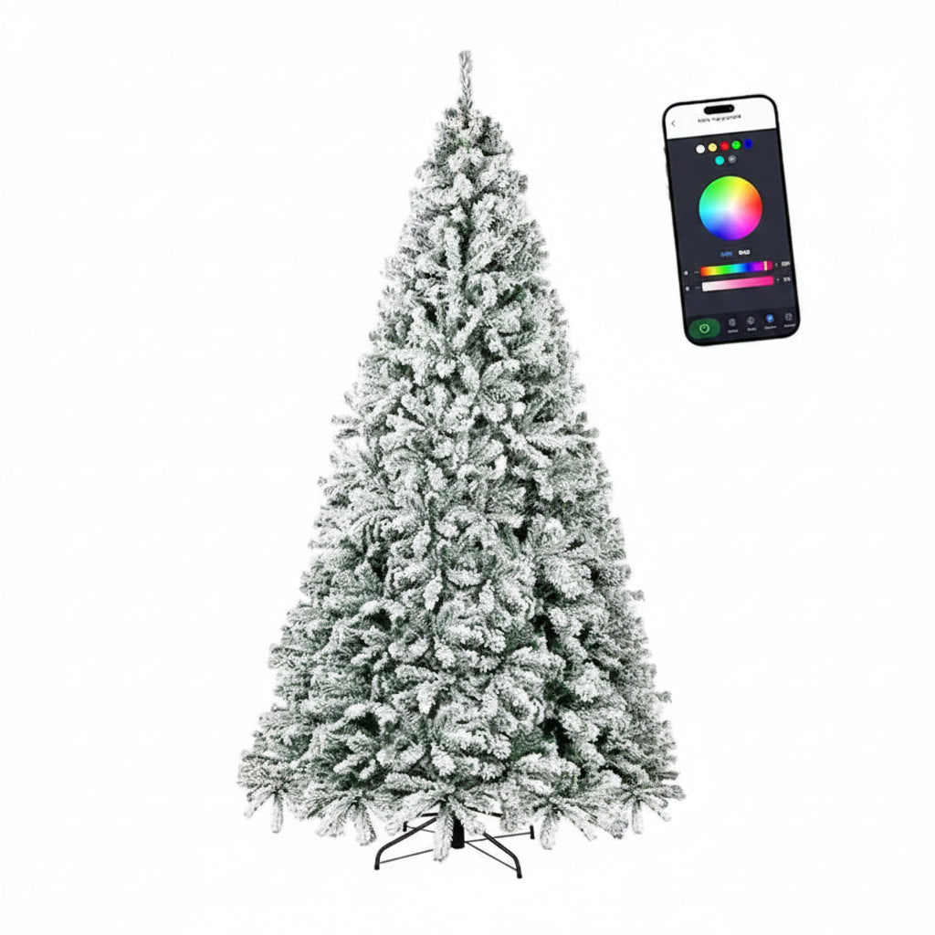 Artificial Christmas Tree Lights Full Predecorated - Image 4