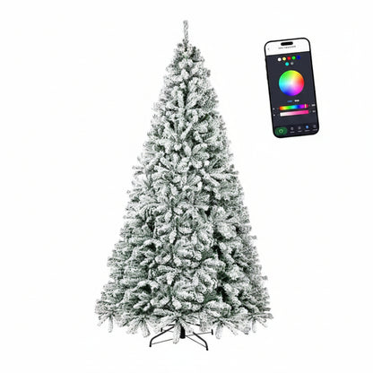 Artificial Christmas Tree Lights Full Predecorated - Image 4
