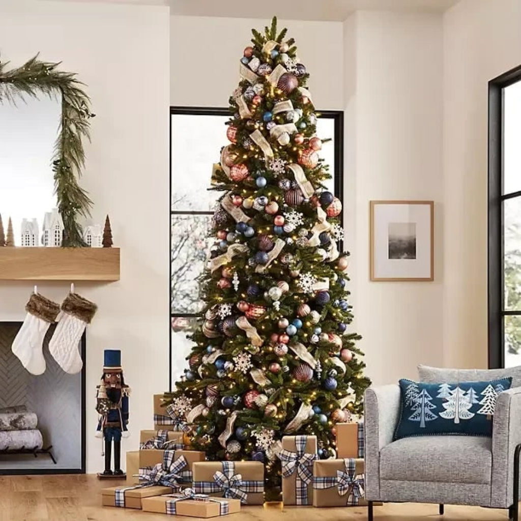 Artificial Christmas Tree Lights Full Predecorated - Image 8