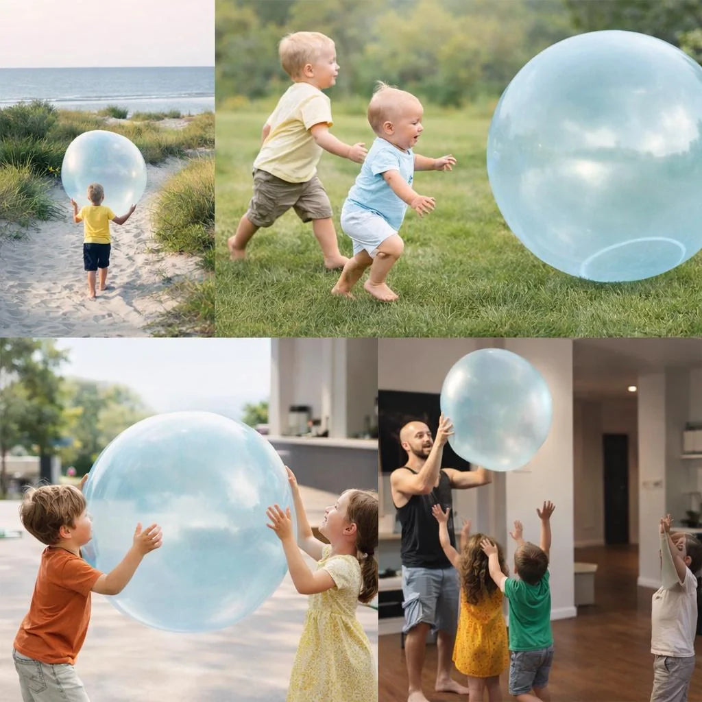 Inflatable Ball Large Outdoor Kids Toy Durable TPR Play Ball