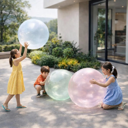 Inflatable Ball Large Outdoor Kids Toy Durable TPR Play Ball