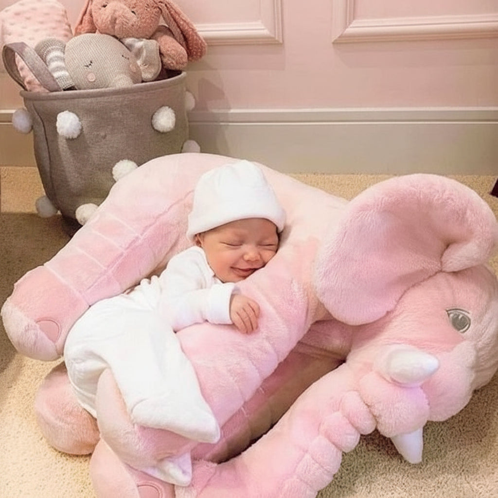 Baby Pillow Soft Plush Toy Elephant Stuffed Animal - Image 2
