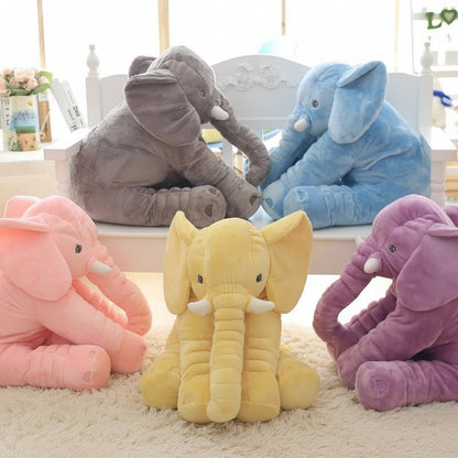 Baby Pillow Soft Plush Toy Elephant Stuffed Animal - Image 3