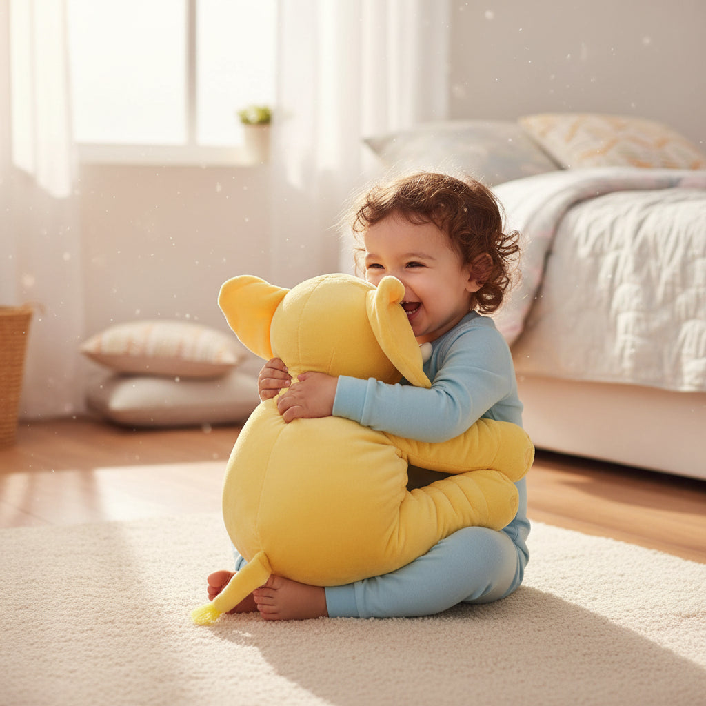 Baby Pillow Soft Plush Toy Elephant Stuffed Animal - Image 6