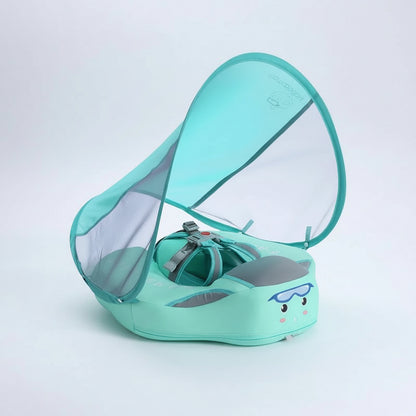 Baby Pool Float Safety Harness Sunshade Infant Swim Aid - Image 1