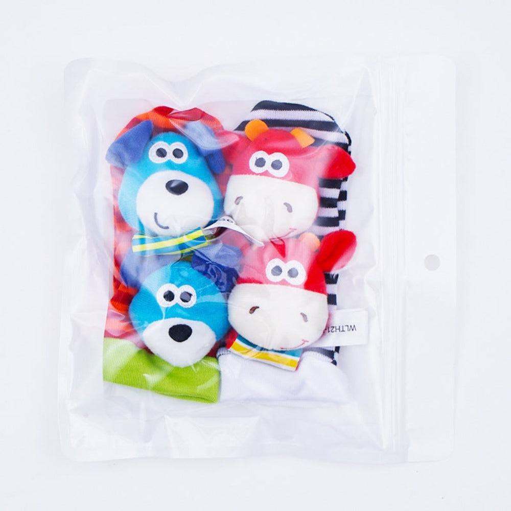 Baby Sensory Socks Bracelet Developmental Playtime Fun - Image 8