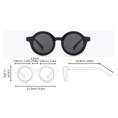 Baby Sunglasses Infant Shades Polarized Wraparound Lens - Image 2