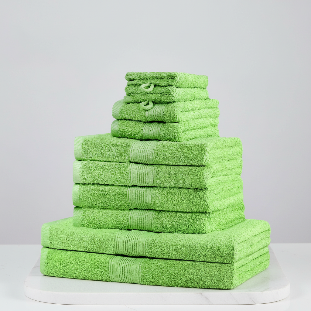 Bath Towels Towel Set Soft Absorbent Design Fluffy Towels - Image 2