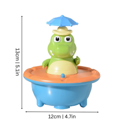 Bath Toy Toddlers Colorful Lights Floating Water Spraying - Image 2