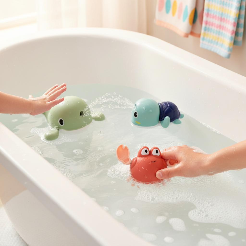 Bath Toys Water Fun Floating Play Swimming Toys - Image 4
