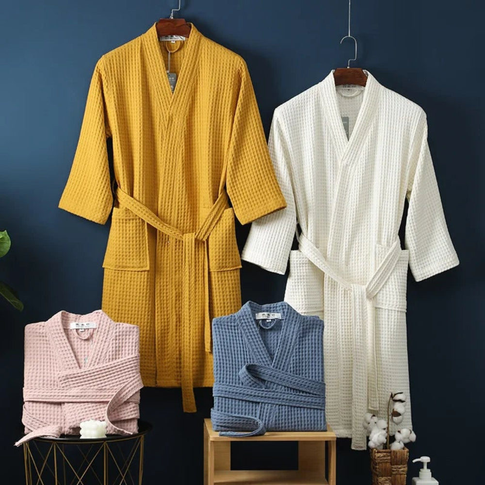 Bathrobe Luxury Waffle Weave Design - Image 1