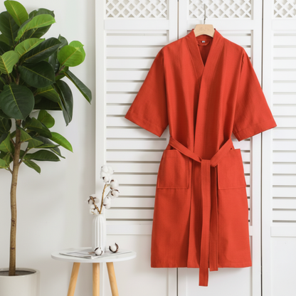 Bathrobe Luxury Waffle Weave Design - Image 10