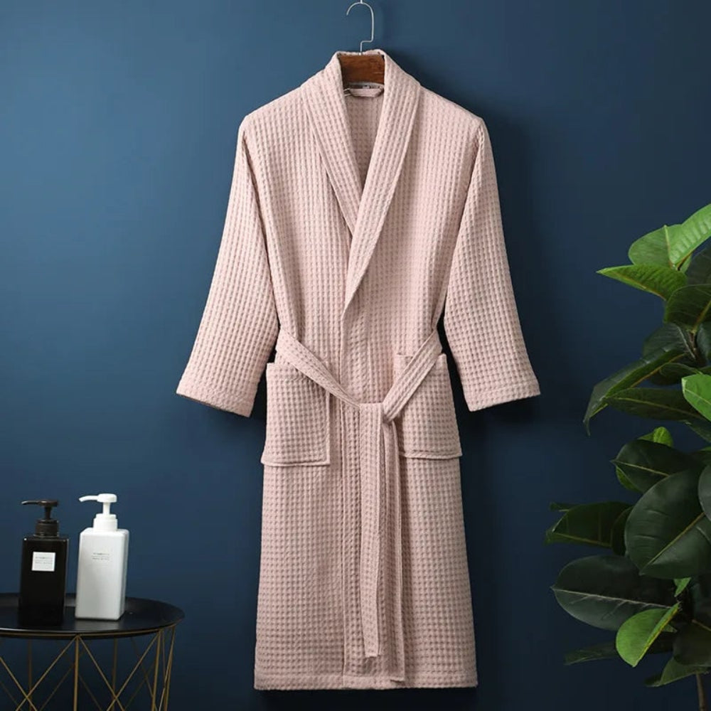 Bathrobe Luxury Waffle Weave Design - Image 4