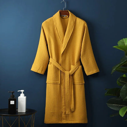 Bathrobe Luxury Waffle Weave Design - Image 9