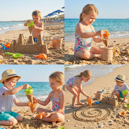 Beach Toy Sand Set Creative Play Funnel Toy - Image 4