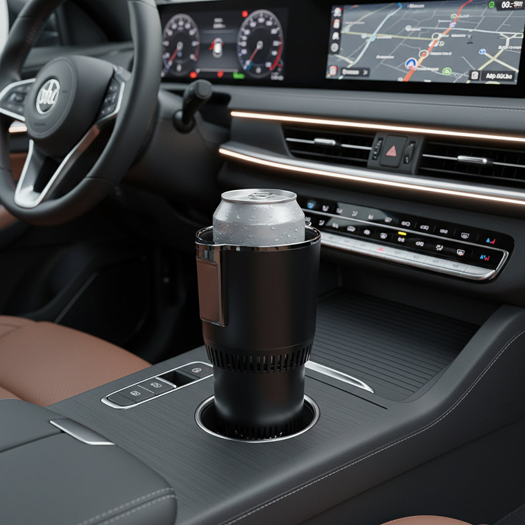 Beverage Cooler Cooling Smart Portable Heated Cup - Image 1