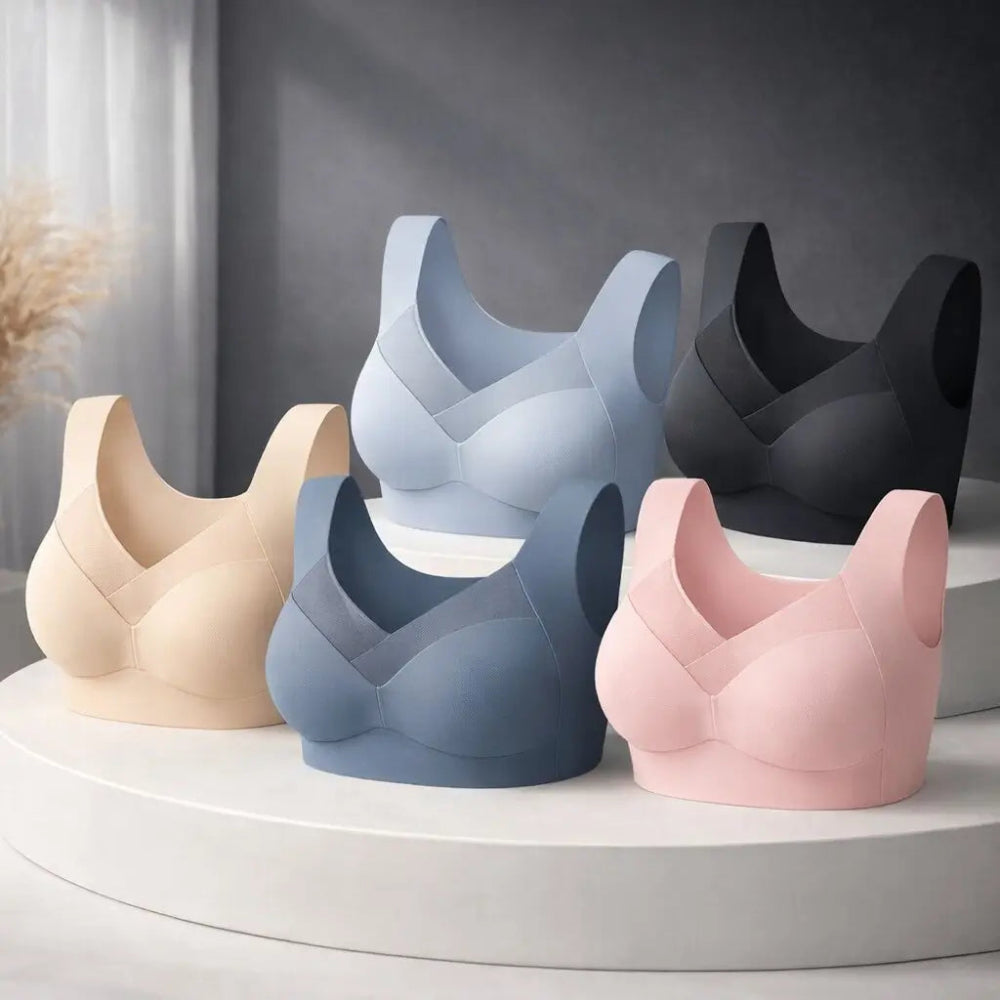 Wireless Bra Seamless Push Up Comfortable Everyday Support Bra