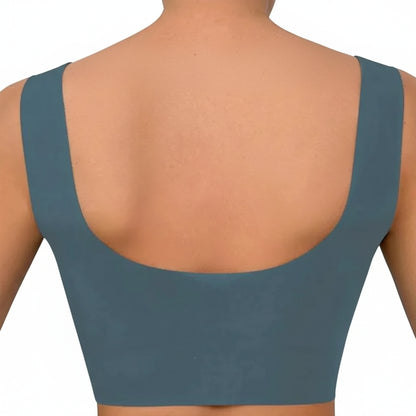 Seamless Push Up Bra Women Comfortable Wireless Lift Soft Fit