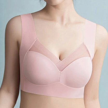 Seamless Push Up Bra Women Comfortable Wireless Lift Soft Fit