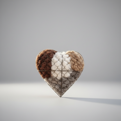 Bird Nesting Material Heart Shape Natural Habitat - Image 5