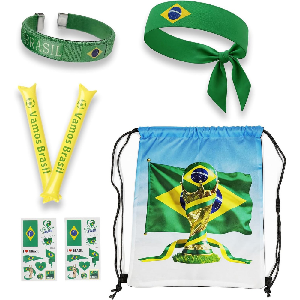 Brazil Flag World Cup Kit Fan - Image 1